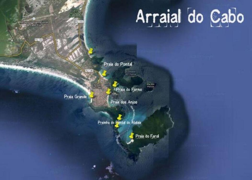 Apartamento Temporada Em Arraial Do Cabo, Villa Da Praia Acomoda Ate 8 Pessoas! Extérieur photo
